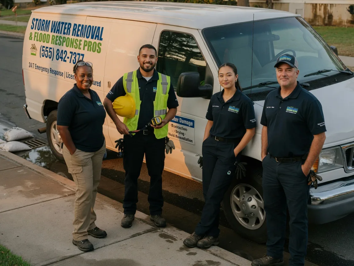 Storm Damage Water Removal company in Flournoy, CA